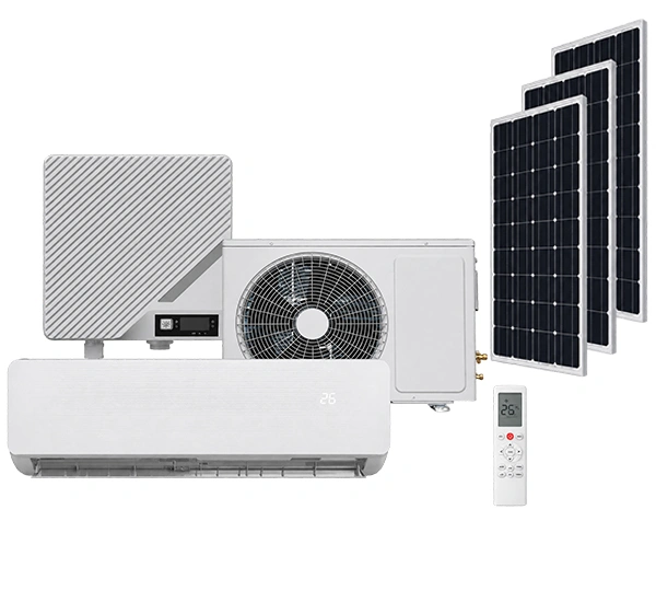 Hybrid Solar Mini Split Air Conditioner Heat Pump