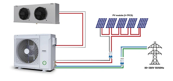 Solar Direct Drive Cold Room System